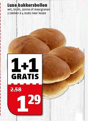 Aanbiedingen Luxe bakkersbollen - Huismerk Poiesz - Geldig van 11/05/2015 tot 17/05/2015 bij Poiesz