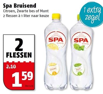 Aanbiedingen Spa bruisend - Spa - Geldig van 11/05/2015 tot 17/05/2015 bij Poiesz