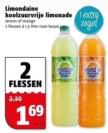 Aanbiedingen Limondaine koolzuurvrije limonade - Limondaine - Geldig van 11/05/2015 tot 17/05/2015 bij Poiesz