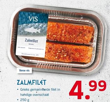 Aanbiedingen Zalmfilet - Huismerk - Lidl - Geldig van 11/05/2015 tot 17/05/2015 bij Lidl
