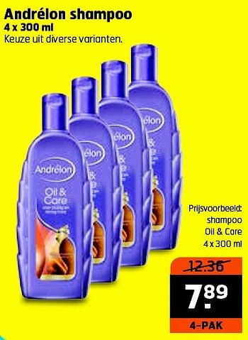 Aanbiedingen Andrélon shampoo - Andrelon - Geldig van 12/05/2015 tot 17/05/2015 bij Trekpleister