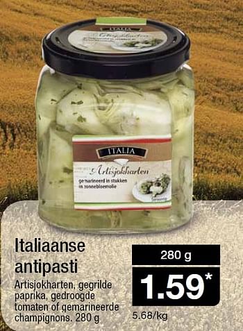 Aanbiedingen Italiaanse antipasti - Huismerk - Aldi - Geldig van 13/05/2015 tot 19/05/2015 bij Aldi