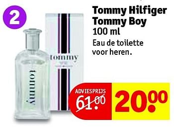 Aanbiedingen Tommy hilfiger tommy boy - Tommy Hilfiger - Geldig van 12/05/2015 tot 24/05/2015 bij Kruidvat