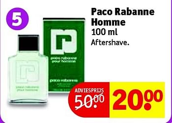 Aanbiedingen Paco rabanne homme - Paco Rabanne - Geldig van 12/05/2015 tot 24/05/2015 bij Kruidvat