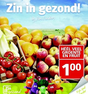 Aanbiedingen Heel veel groenten en fruit - Huismerk - Jan Linders - Geldig van 11/05/2015 tot 17/05/2015 bij Jan Linders