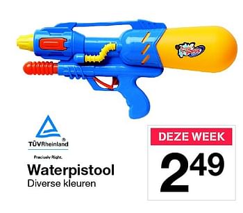 Aanbiedingen Waterpistool - Huismerk - Zeeman  - Geldig van 16/05/2015 tot 23/05/2015 bij Zeeman