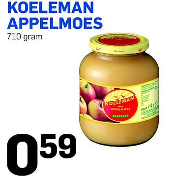 Aanbiedingen Koeleman appelmoes - Koeleman - Geldig van 13/05/2015 tot 19/05/2015 bij Action