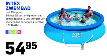 Aanbiedingen Intex zwembad - Intex - Geldig van 13/05/2015 tot 19/05/2015 bij Action