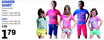 Aanbiedingen Kinder shirt - Huismerk - Action - Geldig van 13/05/2015 tot 19/05/2015 bij Action