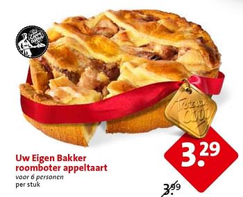 Aanbiedingen Uw eigen bakker roomboter appeltaart - Huismerk - C1000 Supermarkten - Geldig van 13/05/2015 tot 19/05/2015 bij C1000