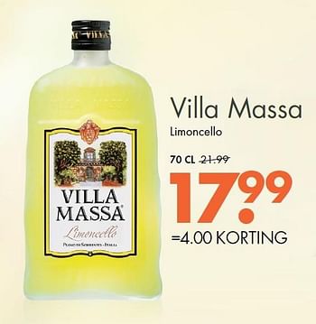 Aanbiedingen Villa massa limoncello - Villa Massa - Geldig van 10/05/2015 tot 23/05/2015 bij Mitra