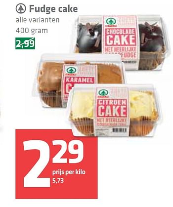 Aanbiedingen Fudge cake - Spar - Geldig van 14/05/2015 tot 20/05/2015 bij Spar