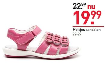 Aanbiedingen Meisjes sandalen - Huismerk - Scapino - Geldig van 11/05/2015 tot 24/05/2015 bij Scapino