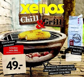 Aanbiedingen Azteekse tafel-bbq - Huismerk - Xenos - Geldig van 11/05/2015 tot 24/05/2015 bij Xenos
