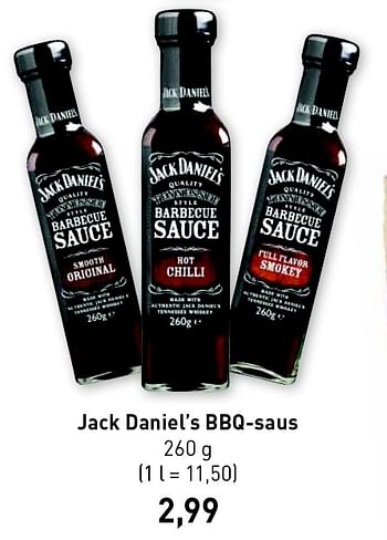 Aanbiedingen Jack daniel`s bbq-saus - Jack Daniel's - Geldig van 11/05/2015 tot 24/05/2015 bij Xenos