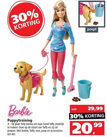 Aanbiedingen Puppytraining 3 - 12 jaar - Mattel - Geldig van 09/05/2015 tot 24/05/2015 bij Intertoys