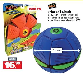 Aanbiedingen Phlat ball classic - Huismerk - Intertoys - Geldig van 09/05/2015 tot 24/05/2015 bij Intertoys