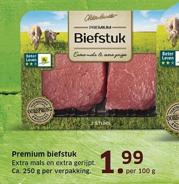 Aanbiedingen Premium biefstuk - Oldenlander - Geldig van 08/05/2015 tot 31/08/2015 bij Lidl