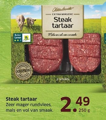 Aanbiedingen Steak tartaar - Oldenlander - Geldig van 08/05/2015 tot 31/08/2015 bij Lidl