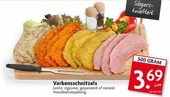 Aanbiedingen Varkensschnitzels - Huismerk - Deka Markt - Geldig van 17/05/2015 tot 23/05/2015 bij Deka Markt