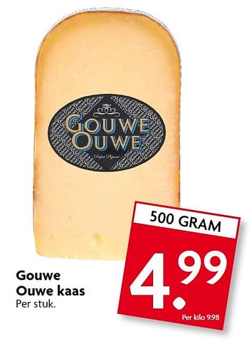 Aanbiedingen Gouwe ouwe kaas - Huismerk - Deka Markt - Geldig van 17/05/2015 tot 23/05/2015 bij Deka Markt