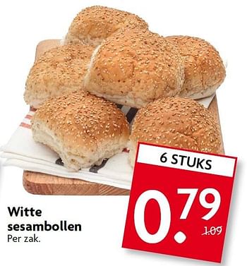 Aanbiedingen Witte sesambollen - Huismerk - Deka Markt - Geldig van 17/05/2015 tot 23/05/2015 bij Deka Markt