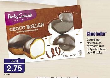 Aanbiedingen Choco bollen gevuld met slagroom en overgoten - Huismerk - Aldi - Geldig van 20/05/2015 tot 26/05/2015 bij Aldi