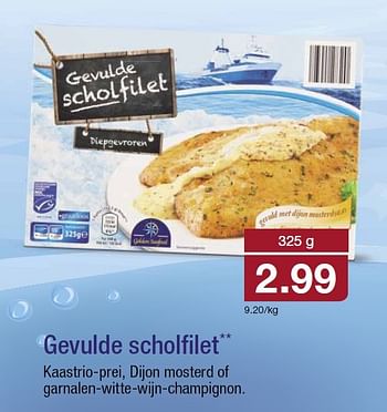 Aanbiedingen Gevulde scholfilet - Huismerk - Aldi - Geldig van 20/05/2015 tot 26/05/2015 bij Aldi