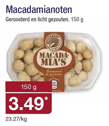 Aanbiedingen Macadamianoten - Huismerk - Aldi - Geldig van 20/05/2015 tot 26/05/2015 bij Aldi