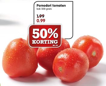 Aanbiedingen Pomodori tomaten - Huismerk - Em-té - Geldig van 24/05/2015 tot 30/05/2015 bij Em-té