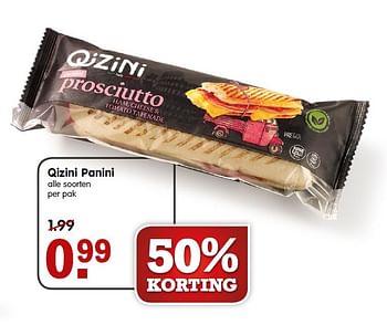 Aanbiedingen Qizini panini - Qizini - Geldig van 24/05/2015 tot 30/05/2015 bij Em-té