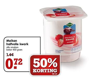 Aanbiedingen Melkan halfvolle kwark - Melkan - Geldig van 24/05/2015 tot 30/05/2015 bij Em-té