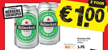 Aanbiedingen Heineken pils - Heineken - Geldig van 24/05/2015 tot 30/05/2015 bij Plus