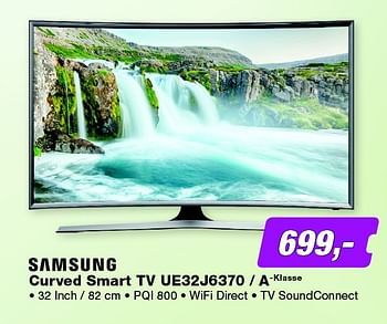 Aanbiedingen Samsung curved smart tv ue32j6370 - a-klasse - Samsung - Geldig van 25/05/2015 tot 07/06/2015 bij ElectronicPartner