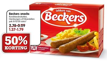 Aanbiedingen Beckers snacks - Beckers - Geldig van 31/05/2015 tot 06/06/2015 bij Em-té