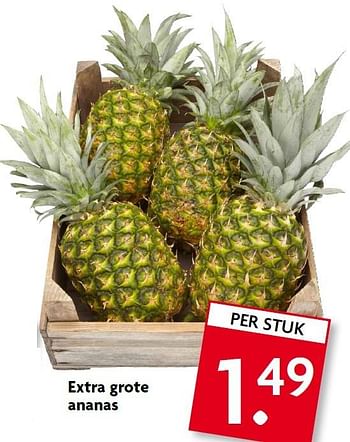 Aanbiedingen Extra grote ananas - Huismerk - Deka Markt - Geldig van 31/05/2015 tot 06/06/2015 bij Deka Markt