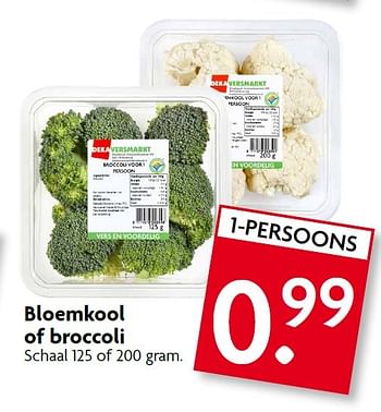 Aanbiedingen Bloemkool of broccoli - Huismerk - Deka Markt - Geldig van 31/05/2015 tot 06/06/2015 bij Deka Markt