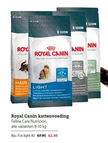 Aanbiedingen Royal canin kattenvoeding - Royal Canin - Geldig van 25/05/2015 tot 07/06/2015 bij Pets Place