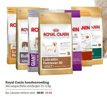 Aanbiedingen Royal canin hondenvoeding - Royal Canin - Geldig van 25/05/2015 tot 07/06/2015 bij Pets Place
