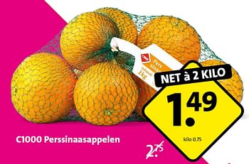 Aanbiedingen C1000 perssinaasappelen - Huismerk - C1000 Supermarkten - Geldig van 08/06/2015 tot 09/06/2015 bij C1000