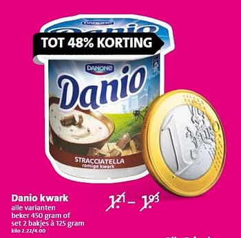 Aanbiedingen Danio kwark - Danio - Geldig van 08/06/2015 tot 09/06/2015 bij C1000