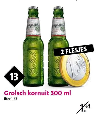 Aanbiedingen Grolsch kornuit - Grolsch - Geldig van 03/06/2015 tot 09/06/2015 bij C1000