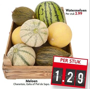 Aanbiedingen Meloen charantais, galia of piel de sapo - Huismerk - Deka Markt - Geldig van 07/06/2015 tot 13/06/2015 bij Deka Markt