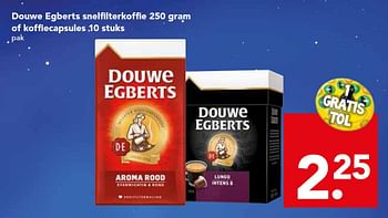 Aanbiedingen Douwe egberts snelfilterkoffie of koffiecapsules - Douwe Egberts - Geldig van 07/06/2015 tot 13/06/2015 bij Deen Supermarkten