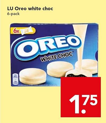Aanbiedingen Lu oreo white choc - Lu - Geldig van 07/06/2015 tot 13/06/2015 bij Deen Supermarkten