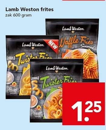 Aanbiedingen Lamb weston frites - Lambweston - Geldig van 07/06/2015 tot 13/06/2015 bij Deen Supermarkten
