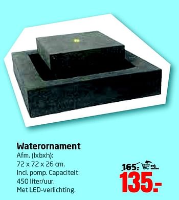 Aanbiedingen Waterornament - Huismerk - Formido - Geldig van 01/06/2015 tot 14/06/2015 bij Formido