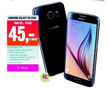 Aanbiedingen Samsung galaxy s6 32gb - Samsung - Geldig van 08/06/2015 tot 14/06/2015 bij The Phone House