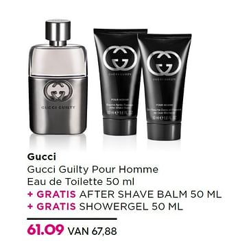 Aanbiedingen Gucci gucci guilty pour homme eau de toilette - Gucci - Geldig van 01/06/2015 tot 21/06/2015 bij Ici Paris XL