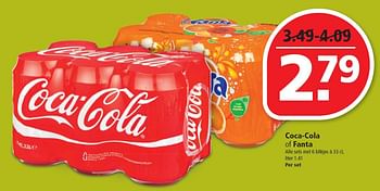 Aanbiedingen Coca-cola of fanta - Coca Cola - Geldig van 07/06/2015 tot 13/06/2015 bij Plus